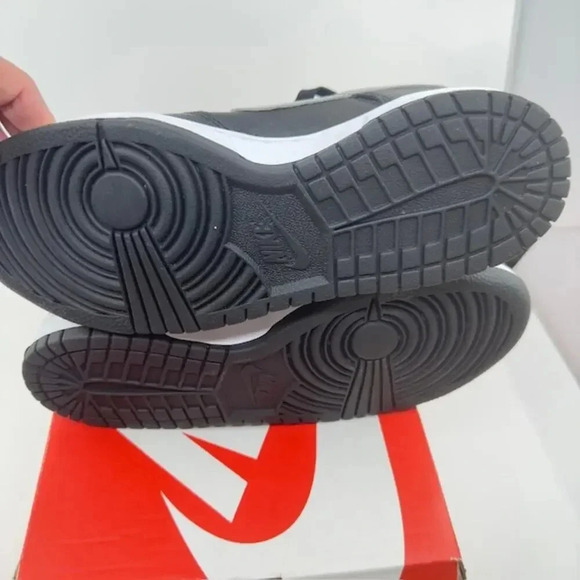 NEW Nike Dunk Low x NBA ‘75th Anniversary’ Athletic Shoes DC9560 Kids Black 6.5Y - Picture 6 of 8